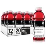 Vitaminwater Refresh， Tropical Mango Flavored， Electrolyte Enhanced Bottled Water with Vitamin b5， b6， b12， 20 Fl Oz (Pack of 12)